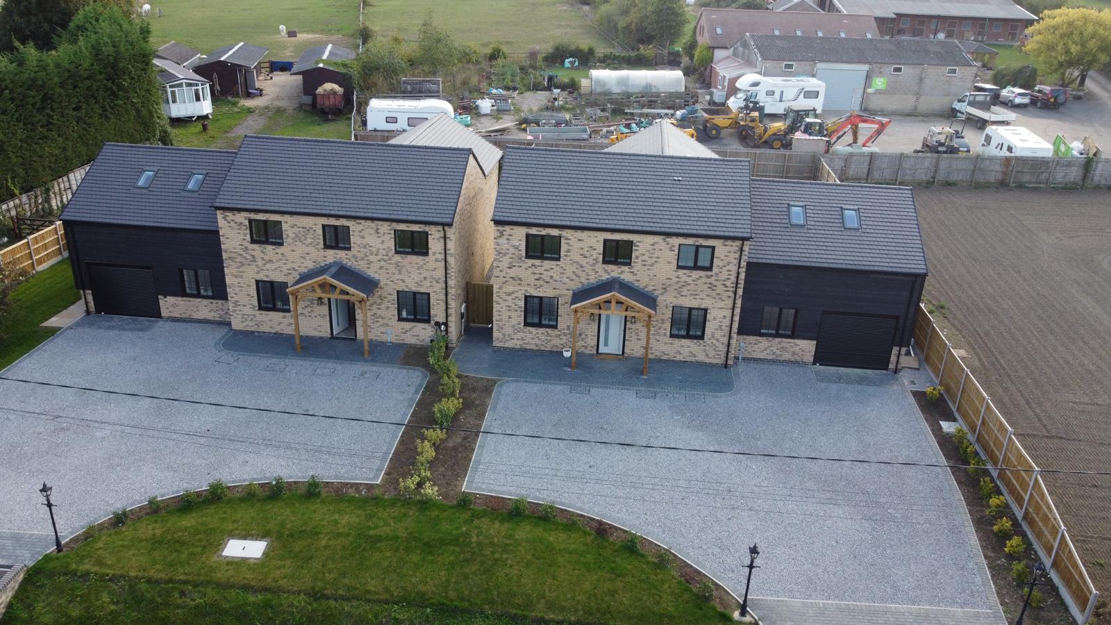 CAD drawings of both homes