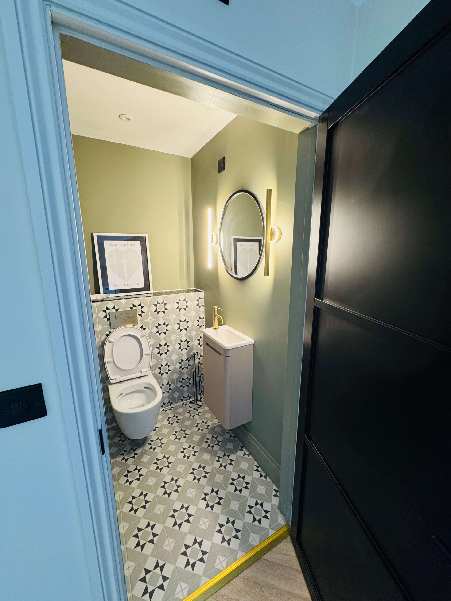 Plot one downstairs bathroom