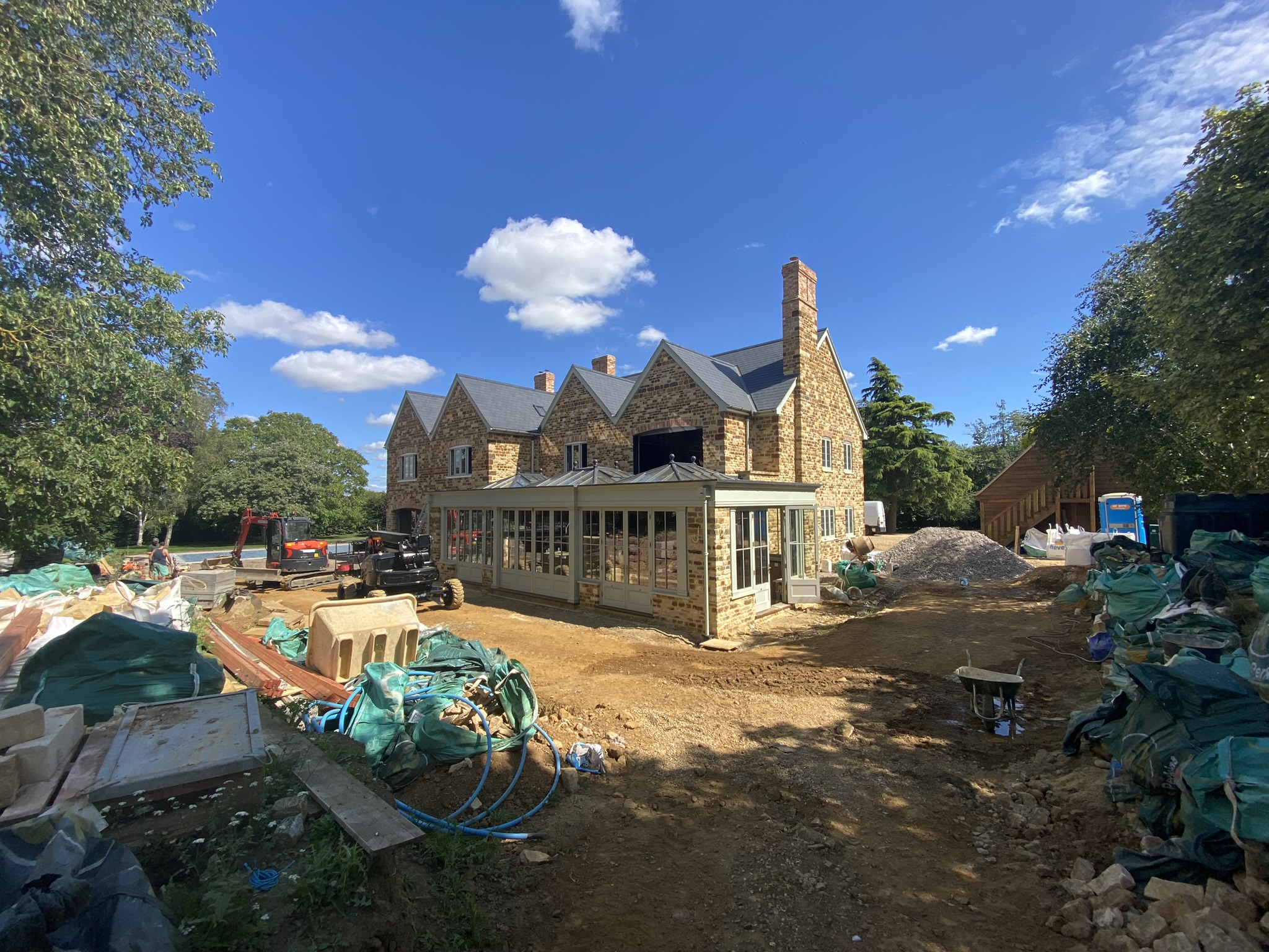 Property during renovations