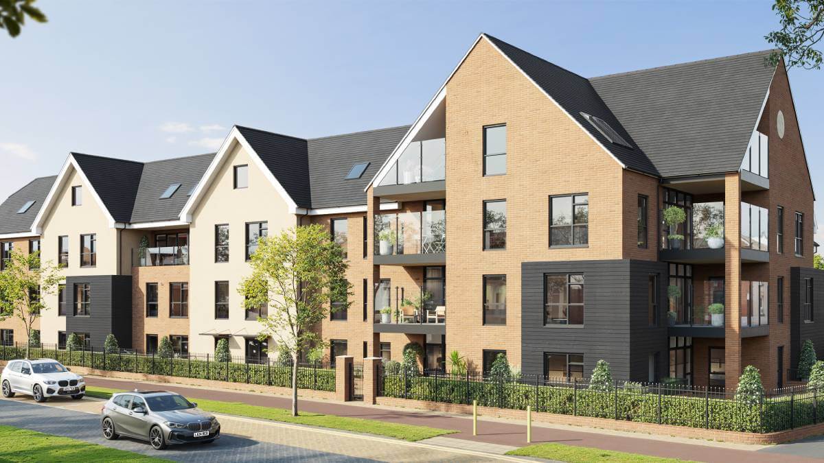 Brooklands Care Home once complete