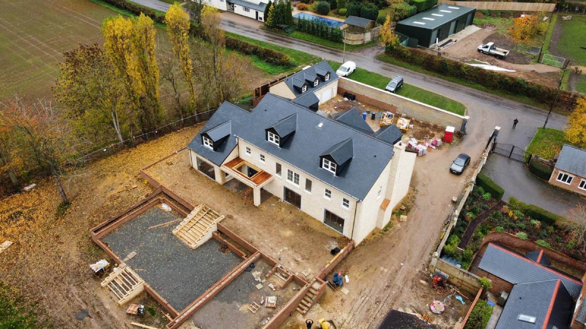 Image of Butterfields project during renovation